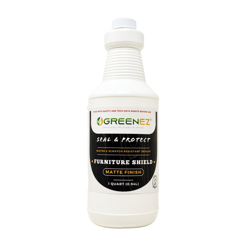 GreenEZ Furniture Shield Quart – Water-Based Wood Sealer | Made in USA GreenEZ® 