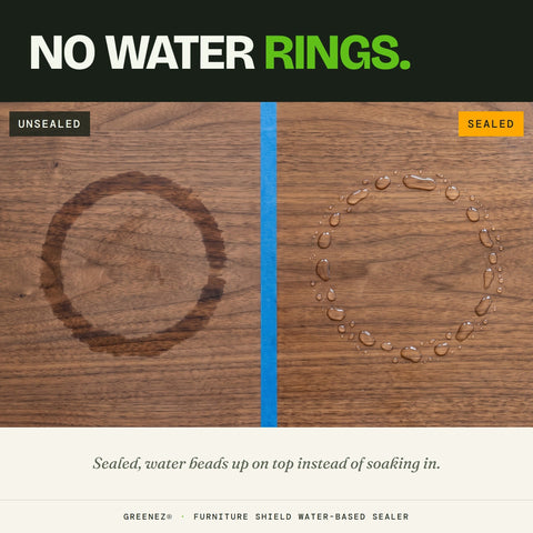 GreenEZ Furniture Shield Quart – Water-Based Wood Sealer | Made in USA GreenEZ® 