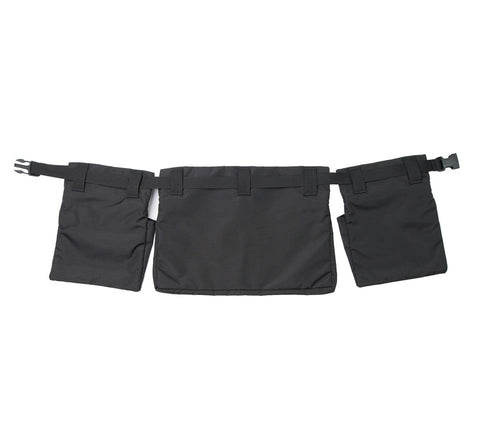 Black Water-Resistant Game Apron Bag – Durable Nylon Utility Gear | Made in USA MIS  Game Apron Bag