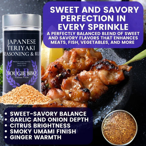 Premium Bougie BBQ Seasoning Set – 8 Artisanal XL Tins with Global Flavors | Made in USA Handcrafted Spice Collection