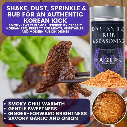 Premium Bougie BBQ Seasoning Set – 8 Artisanal XL Tins with Global Flavors | Made in USA Handcrafted Spice Collection