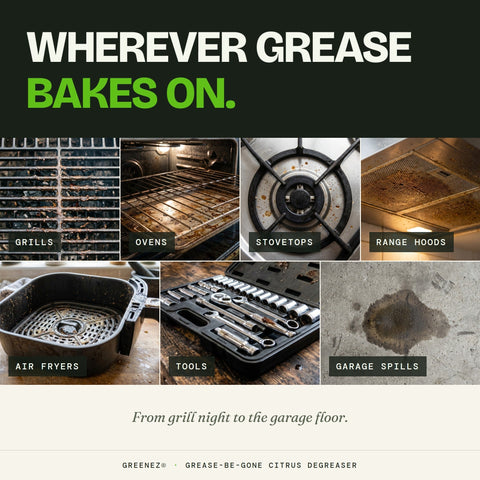 GreenEZ Grease Be Gone – Non-Toxic Degreaser Spray | Made in USA GreenEZ® 