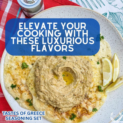 Artisanal Greek Spice Blend Gift Set – Six Pack Seasonings – Made in USA Gustus Vitae  Collections & Gift Sets