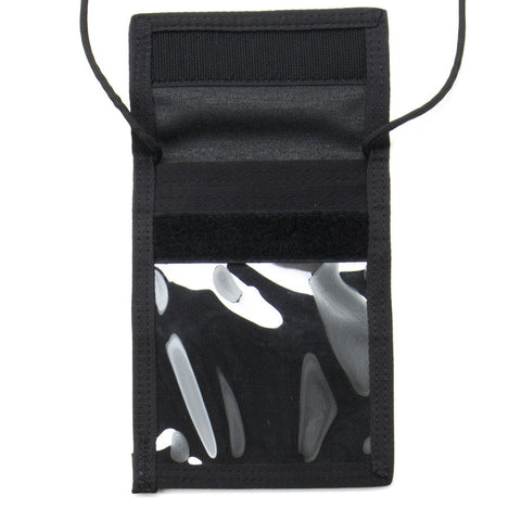 Water-Resistant Cordura Nylon Passport Holder – Black Travel Wallet | Made in USA MIS  Passport Case