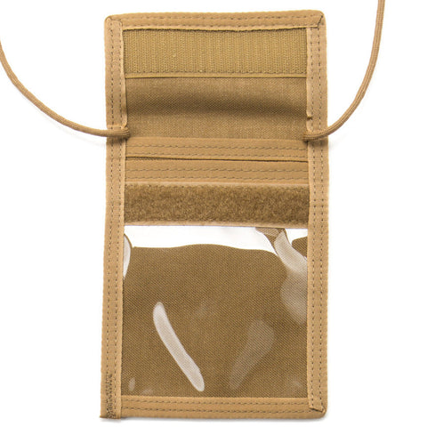 Water-Resistant Cordura Nylon Passport Holder – Coyote Brown | Made in USA MIS  Passport Case