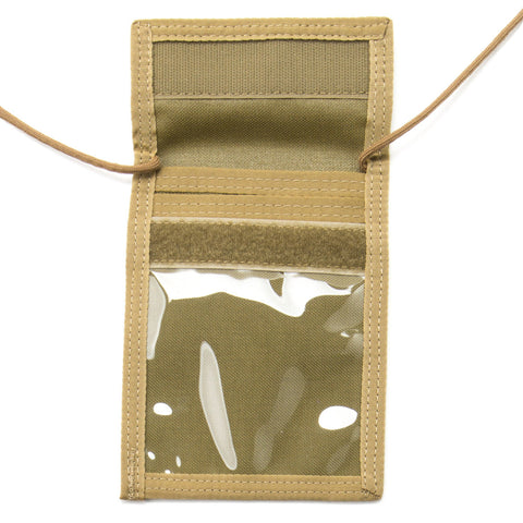 Water-Resistant Coyote Tan Passport Holder – Durable Cordura Nylon | Made in USA MIS  Passport Case