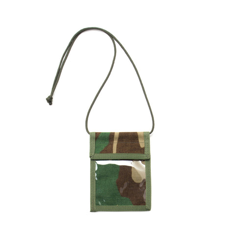 Woodland Camo ID Passport Holder – Water-Resistant Cordura Nylon | Made in USA MIS  Passport Case