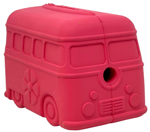 Surf's Up Retro Van Durable Dog Chew Toy – Treat Dispenser | Made in USA SodaPup  Rubber Dog Toys
