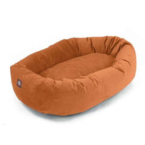 Villa Plush Micro-Velvet Dog Bed – Cozy Pet Lounger | Made in USA Majestic Pet 