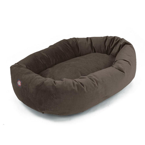 Villa Plush Micro-Velvet Dog Bed – Cozy Pet Lounger | Made in USA Majestic Pet 