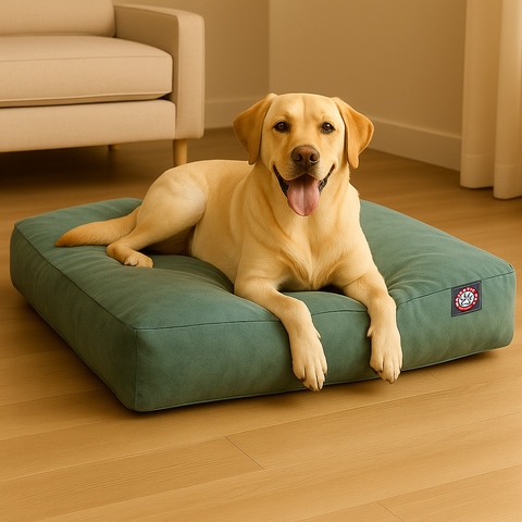 Custom Rectangle Dog Bed – Premium Upholstery – Majestic Pet Products | Made in USA Majestic Pet 