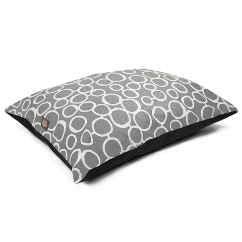 Fusion Durable Poly-Cotton Dog Bed – Comfortable Pet Cushion | Made in USA Majestic Pet 