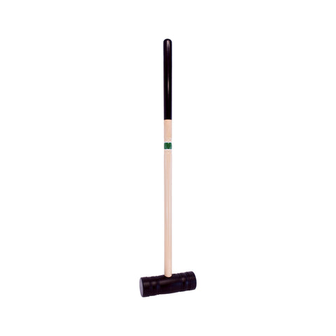 32 Inch Hard Maple Handle Croquet Mallet with Durable Polymer Head – Flag Game Equipment | Made in USA Amish Toy Box 