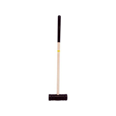32 Inch Hard Maple Handle Croquet Mallet with Durable Polymer Head – Flag Game Equipment | Made in USA Amish Toy Box 