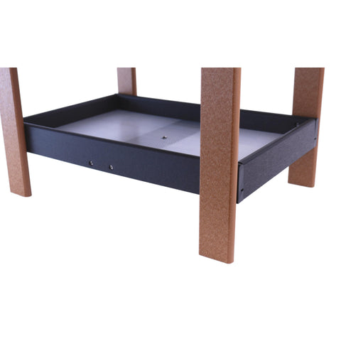 20 Inch Ground Wildlife Feeder – Durable Poly Lumber Seed Tray – Amish Made | Made in USA Amish Toy Box  Bird Feeder