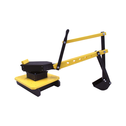 Outdoor Sand Digger Excavator Toy With 360° Swivel Seat – Durable Poly Lumber Ride-On | Made in USA Amish Toy Box  Toy