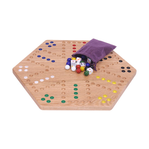 Handcrafted Aggravation Marble Board Game – Double-Sided Classic Family Fun | Made in USA Amish Toy Box  Wooden Toys,Games and Puzzles