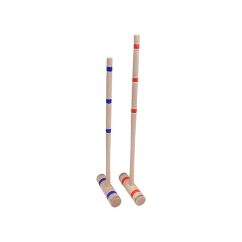 Handcrafted Deluxe 6-Player Croquet Set – Hard Maple Wood Mallets with Wooden Storage | Made in USA Amish Toy Box  Wooden Toys,Games and Puzzles