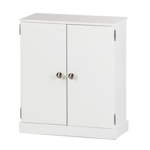 Amish Handcrafted Doll Wardrobe – Solid Poplar Wood Storage Cabinet with Shelves | Made in USA Amish Toy Box  Doll Furniture