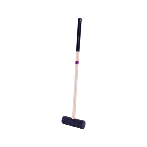 32 Inch Hard Maple Handle Croquet Mallet with Durable Polymer Head – Flag Game Equipment | Made in USA Amish Toy Box 