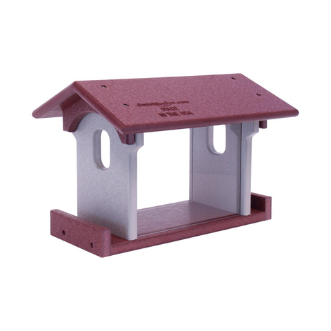 Bluebird Mealworm Feeder – Eco-Friendly Poly Lumber Bird Feeder | Handmade in USA Amish Amish Toy Box  bird feeder