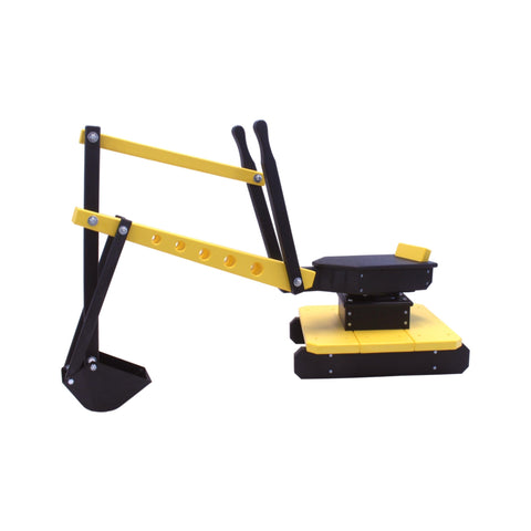 Outdoor Sand Digger Excavator Toy With 360° Swivel Seat – Durable Poly Lumber Ride-On | Made in USA Amish Toy Box  Toy