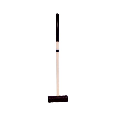 32 Inch Hard Maple Handle Croquet Mallet with Durable Polymer Head – Flag Game Equipment | Made in USA Amish Toy Box 