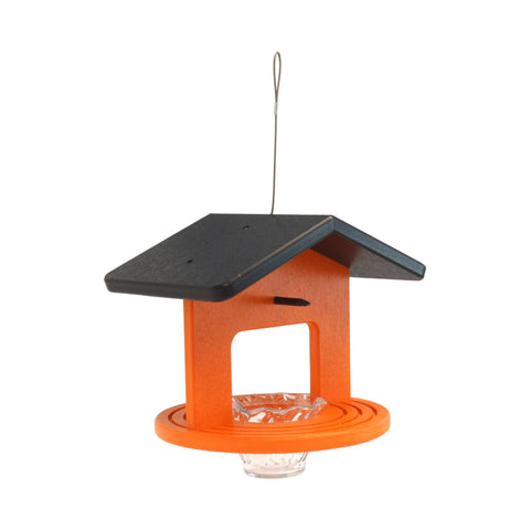 Hanging Round Oriole Jelly and Orange Bird Feeder – Eco-Friendly Poly Lumber | Made in USA Amish Toy Box  Lawn & Patio