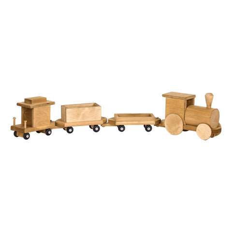 40 Inch Handcrafted Wooden Toy Train Set – Kid-Safe Finish – AmishMade Lapps Toys | Made in USA Amish Toy Box  Wooden Toys