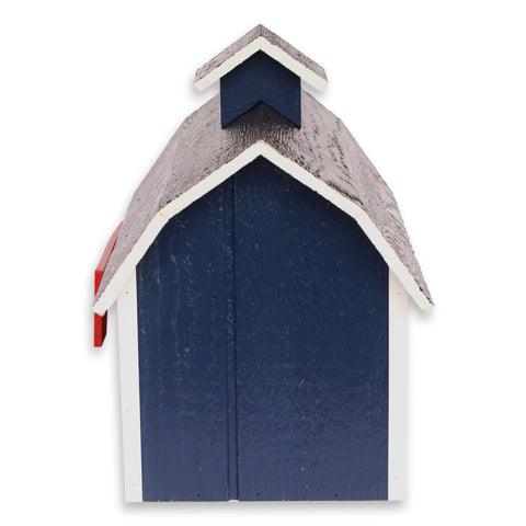 22 Inch Amish Craft Dutch Barn Style Wooden Mailbox – Rustic Post-Mount Outdoor Decor | Made in USA Amish Toy Box  Tools & Home Improvement