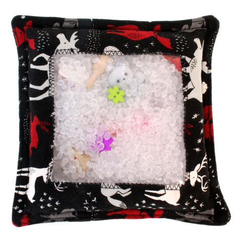 Handcrafted I Spy Travel Toy Bag – Quiet Seek and Find Game for Kids | Made in USA Ohio Amish Toy Box 
