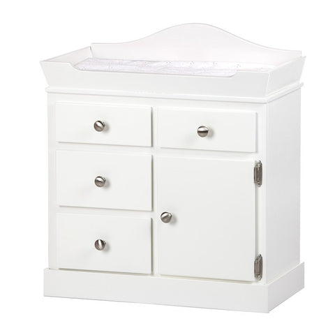 Amish Wooden Doll Changing Table 32 Inch – Fits 18 Inch Dolls – Handcrafted in USA | Amish-Made Amish Toy Box  doll furniture