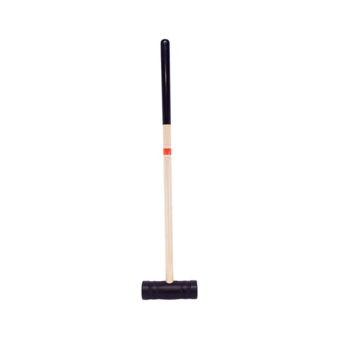 32 Inch Hard Maple Handle Croquet Mallet with Durable Polymer Head – Flag Game Equipment | Made in USA Amish Toy Box 