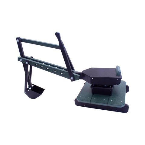 Outdoor Sand Digger Excavator Toy With 360° Swivel Seat – Durable Poly Lumber Ride-On | Made in USA Amish Toy Box  Toy