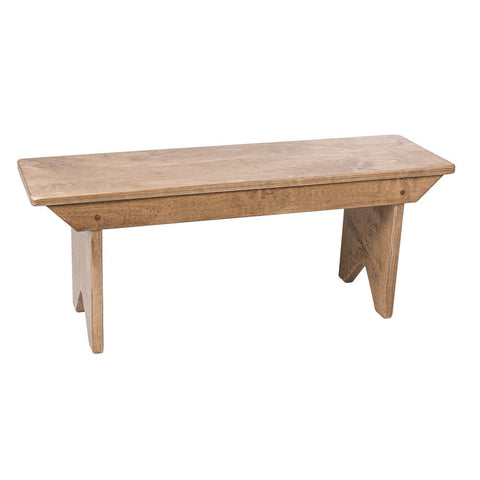 Amish Crafted Child’s Wooden Bench 30 Inch Length – Durable Kids Seating with Premium Finish | Made in USA Amish Toy Box  Play Sets/Kid's Furniture