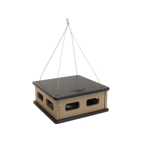 Amish-Made Bluebird Mealworm Feeder – Eco-Friendly Hanging Birdhouse | Made in USA Amish Toy Box  Lawn & Patio