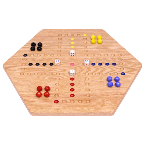 Handcrafted Aggravation Marble Board Game – Double-Sided Classic Family Fun | Made in USA Amish Toy Box  Wooden Toys,Games and Puzzles