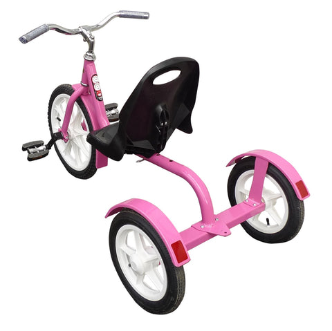Deluxe AmishCrafted Ladybug Kid’s Trike – Heavy-Duty Steel Frame – Adjustable Seat | Made in USA Amish Toy Box  Toy