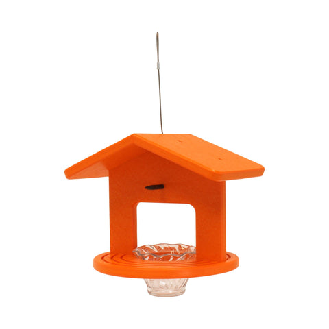 Hanging Round Oriole Jelly and Orange Bird Feeder – Eco-Friendly Poly Lumber | Made in USA Amish Toy Box  Lawn & Patio