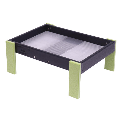 Amish-Made Wildlife Ground Feeder – Eco-Friendly Tray Bird Feeder | Made in USA Amish Toy Box  Bird Feeder
