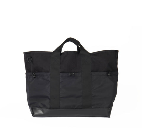 Multi Pocket Black Tote Bag – Durable Shopper Tote – Made in USA MIS  Tote Bag