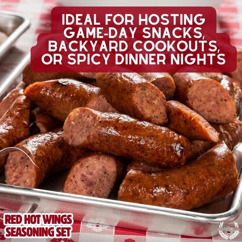 Gustus Vitae Red Hot Wing Spice Set – Gourmet Seasoning Collection | Made in USA Gustus Vitae  Collections & Gift Sets