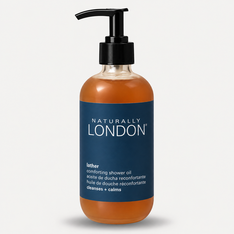 Naturally London Hydrating Shower Oil – Soothing Body Cleanser with Essential Oils | Made in USA Naturally London 
