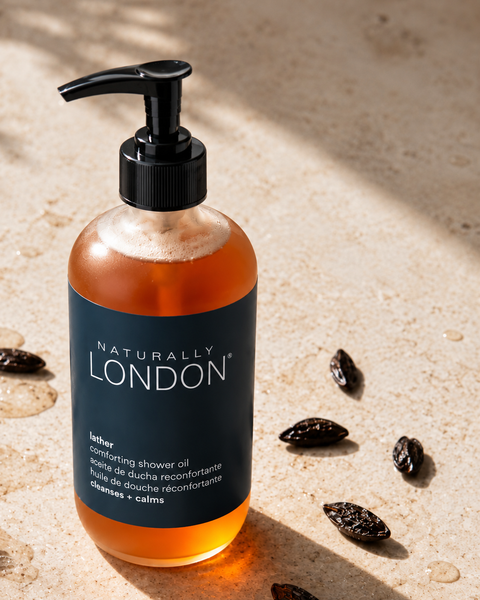 Naturally London Hydrating Shower Oil – Soothing Body Cleanser with Essential Oils | Made in USA Naturally London 