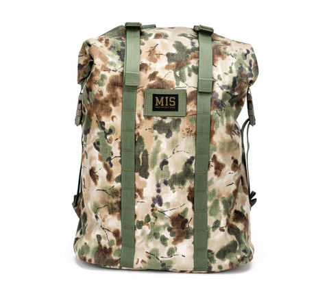 Roll Up Tactical Backpack – Covert Woodland Camouflage | Made in USA MIS  Backpack