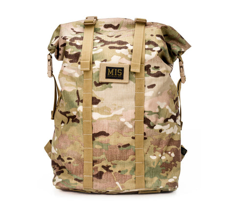 Roll Up Tactical Backpack – Multi Cam Durable Design | Made in USA MIS  Backpack