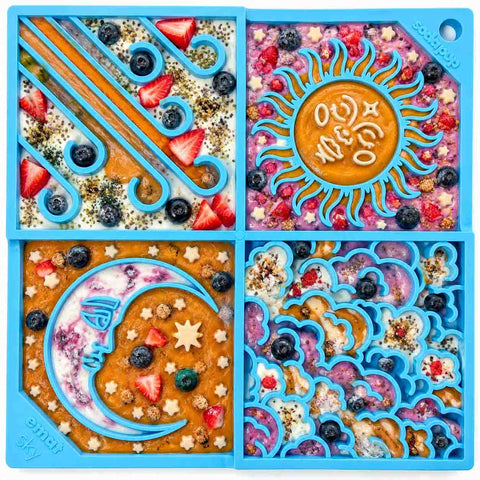 Sky Design Dog Lick Mat – Interactive Enrichment Toy | Handmade in USA SodaPup  EMAT