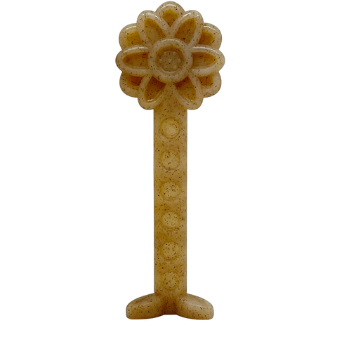 Flower Tower Durable Nylon Dog Chew Toy – Enrichment Treat Dispenser | Made in USA SodaPup  Nylon Dog Toys