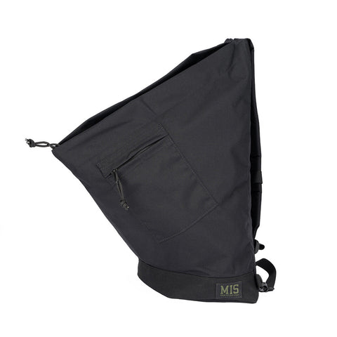 Military Grade Black One Shoulder Bag – Durable Urban Carry – Made in USA MIS  Shoulder Bag