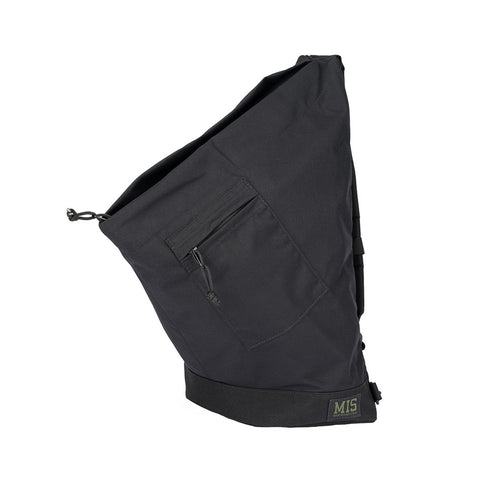 Military Grade Black One Shoulder Bag – Durable Urban Carry – Made in USA MIS  Shoulder Bag